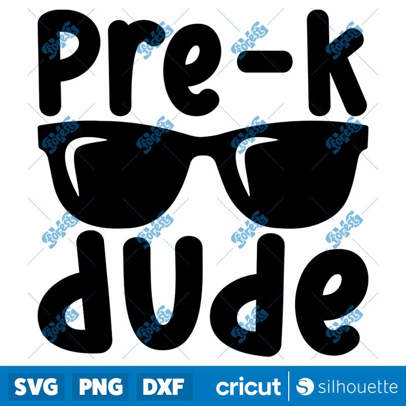 Pre K Dude SVG