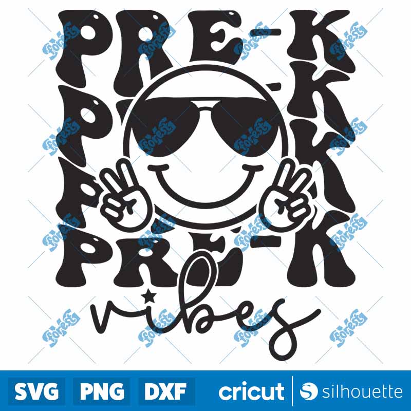 Pre-K Vibes SVG