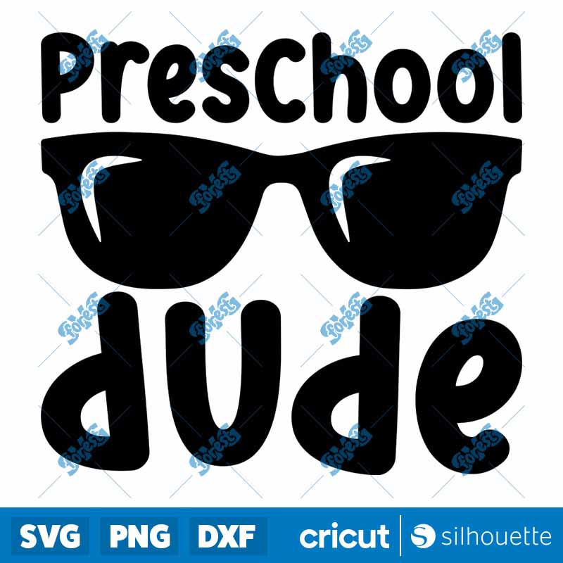 Preschool Dude SVG