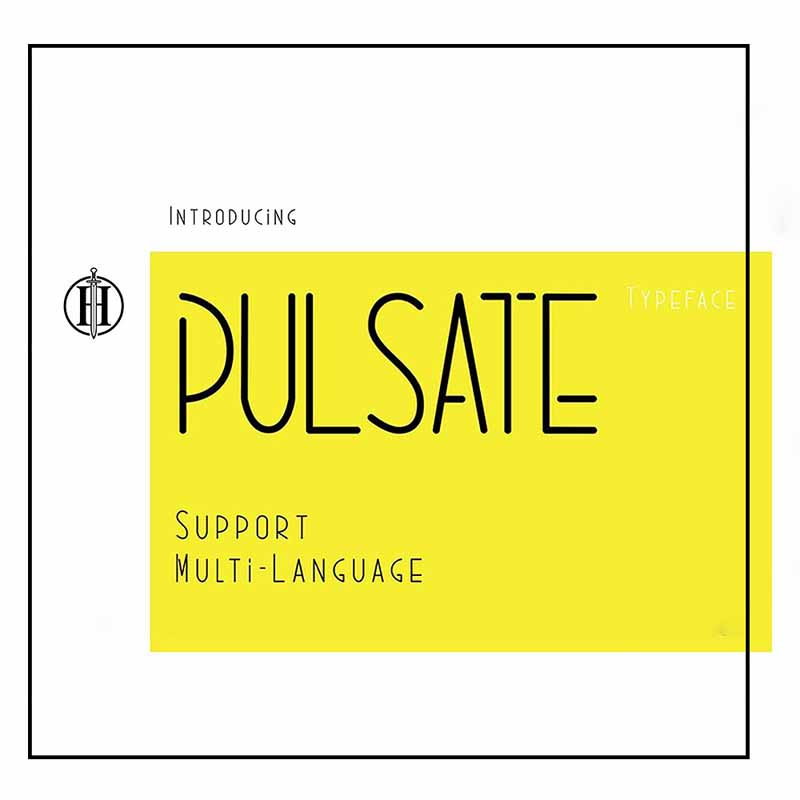 Pulsate Font