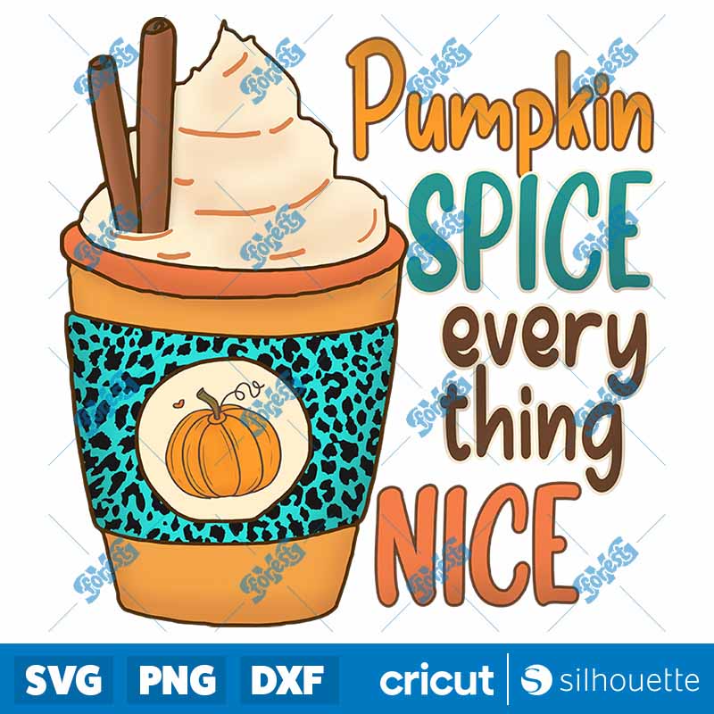 Pumpkin Spice Season PNG