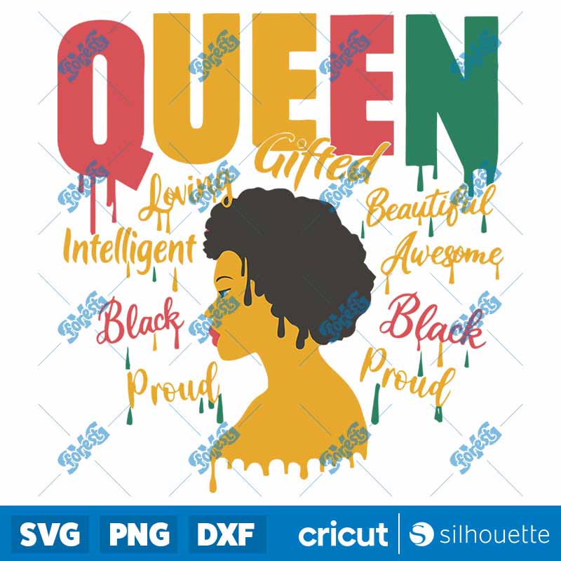 Queen Positive Attributes
  Loving Beautiful SVG