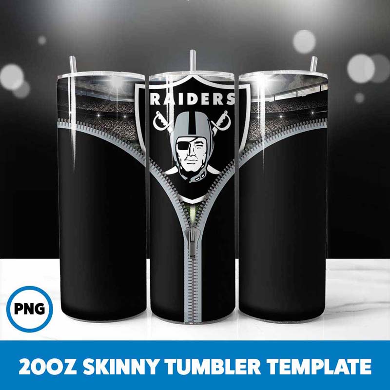 Raiders Zipper Tumbler Wrap