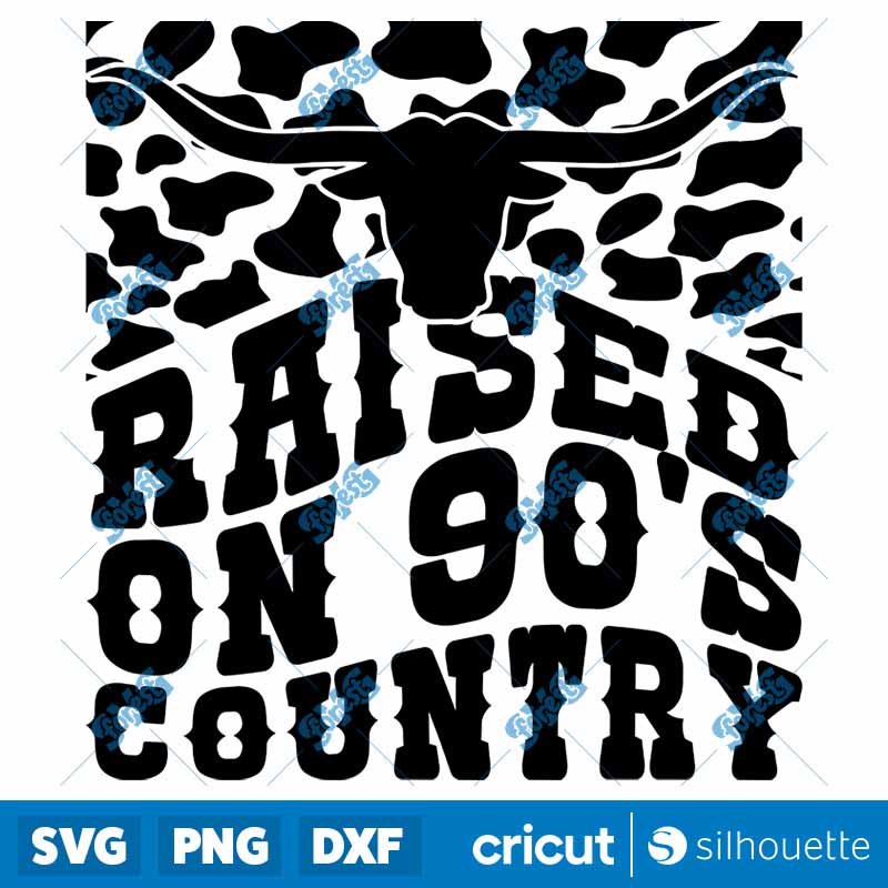 Raised On 90s Country SVG