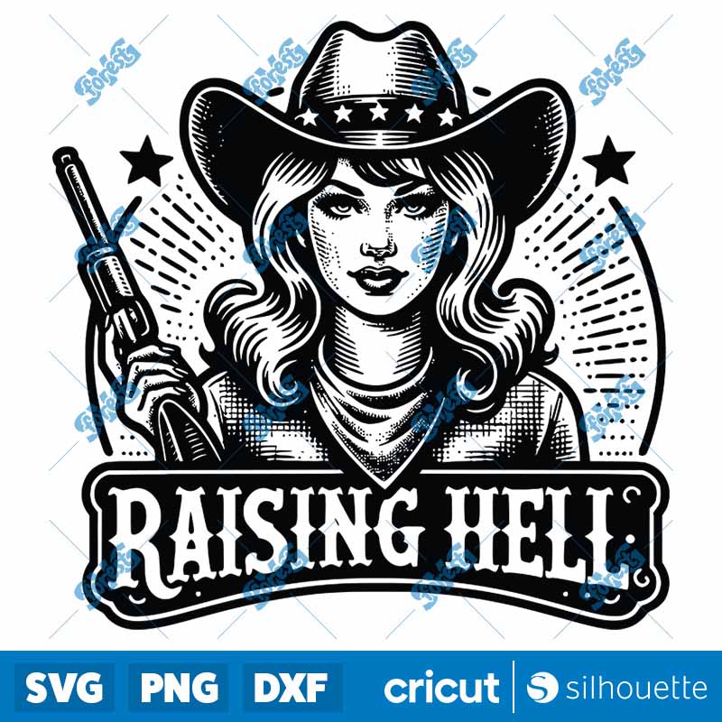 Raising Hell SVG