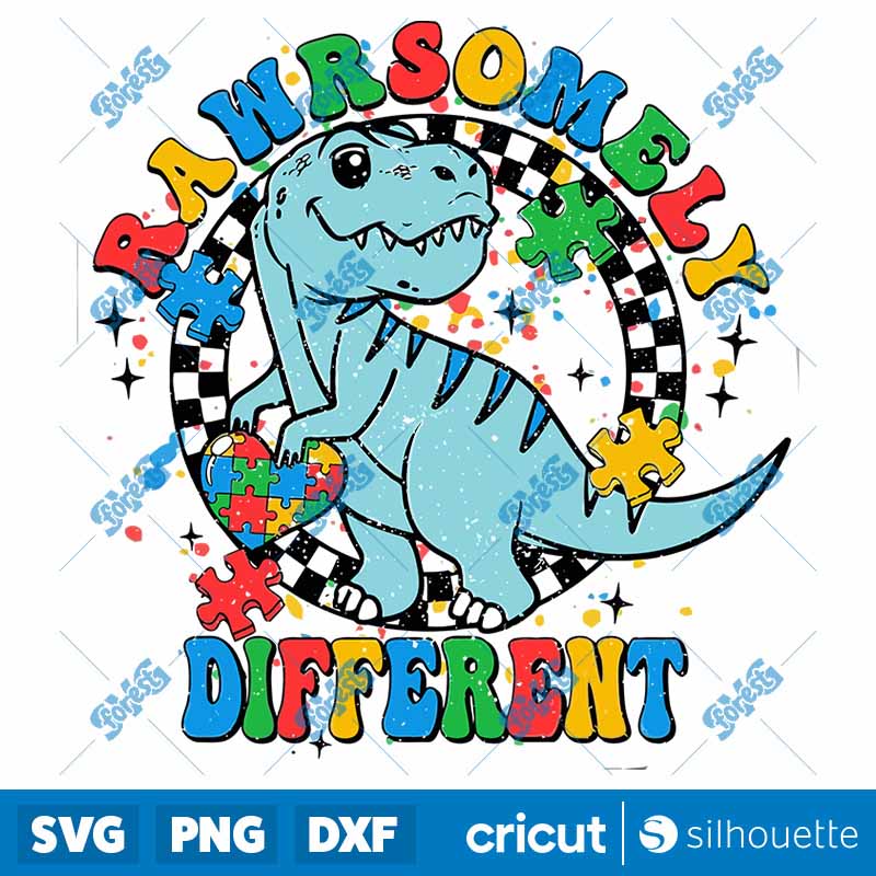 Rawrsomely Different AutI'm
  SVG