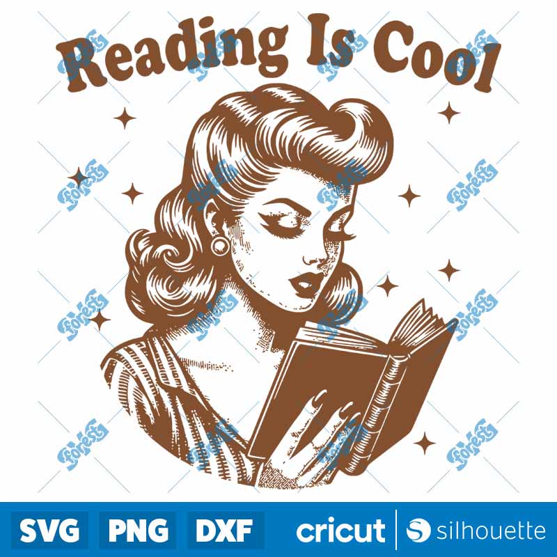 Reading Is Cool SVG