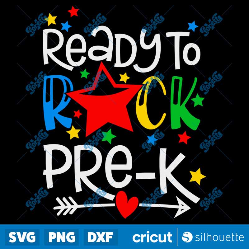 Ready To Rock Pre K SVG