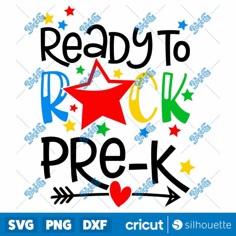 Ready To Rock Pre K SVG