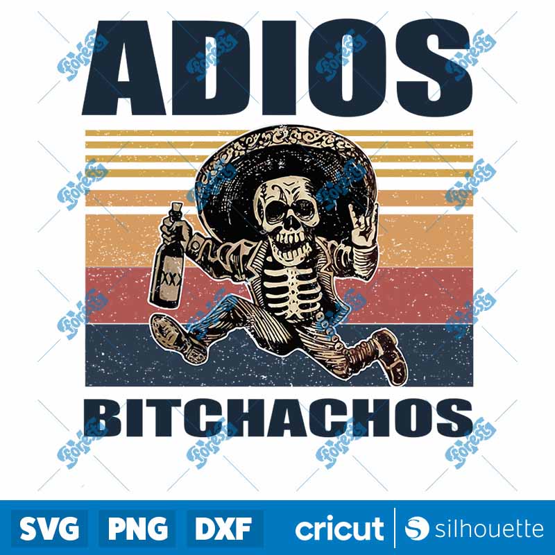 Retro Adios Bitchachos
Skeleton Dodgeball SVG