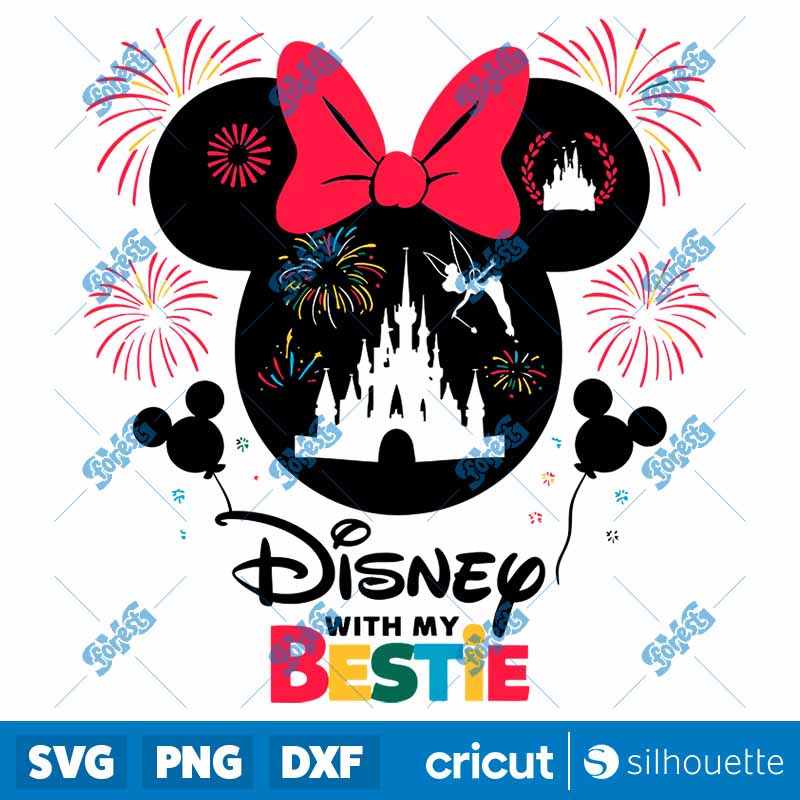 Retro Disney With My Bestie
  Minnie Trip SVG