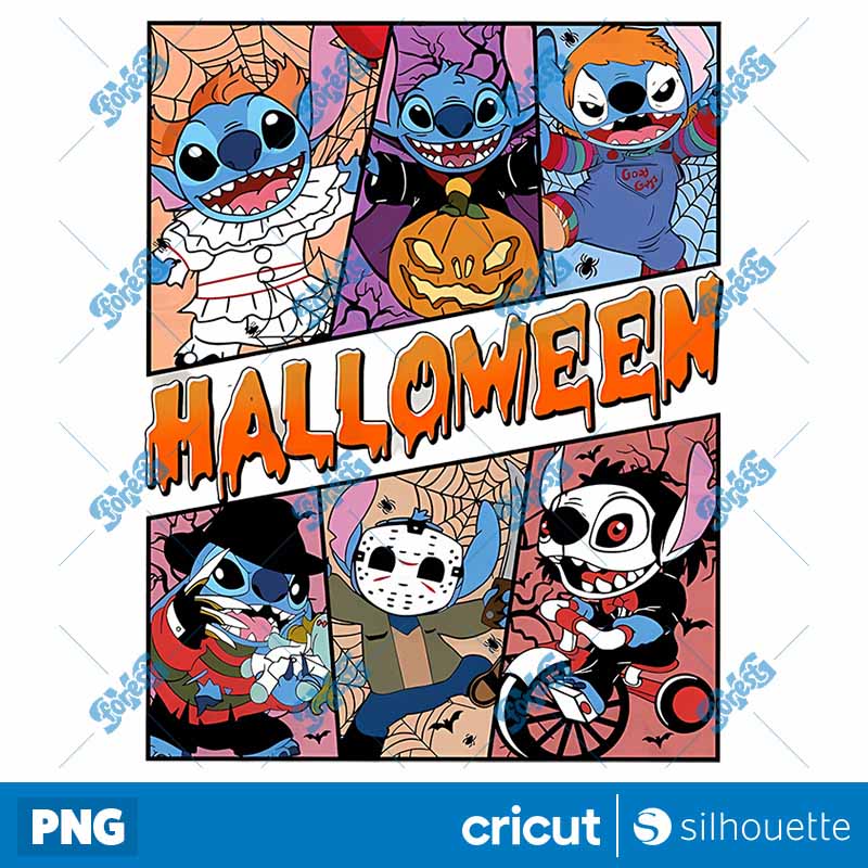 Retro Halloween PNG