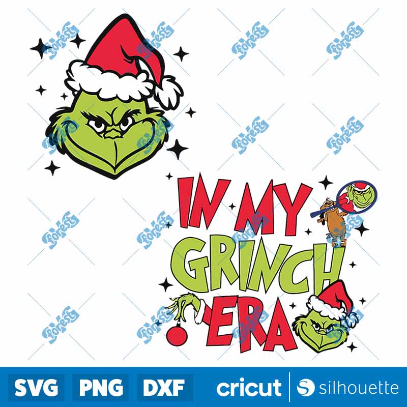 Retro In My Grinch Era
Grinchmas SVG