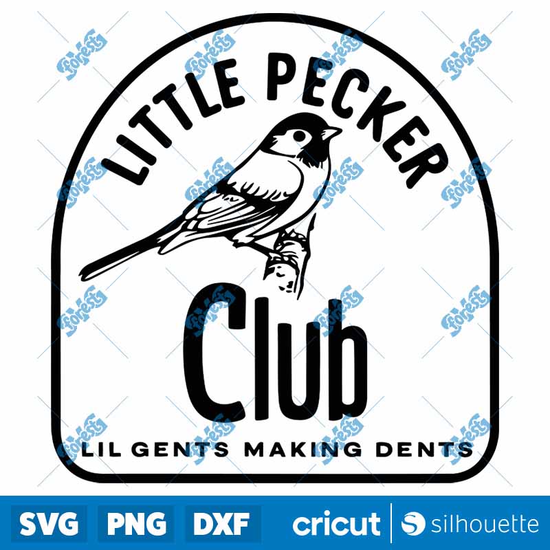 Retro Little Pecker Club Meme
  SVG