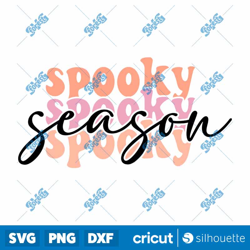 Retro Spooky Season SVG-PNG