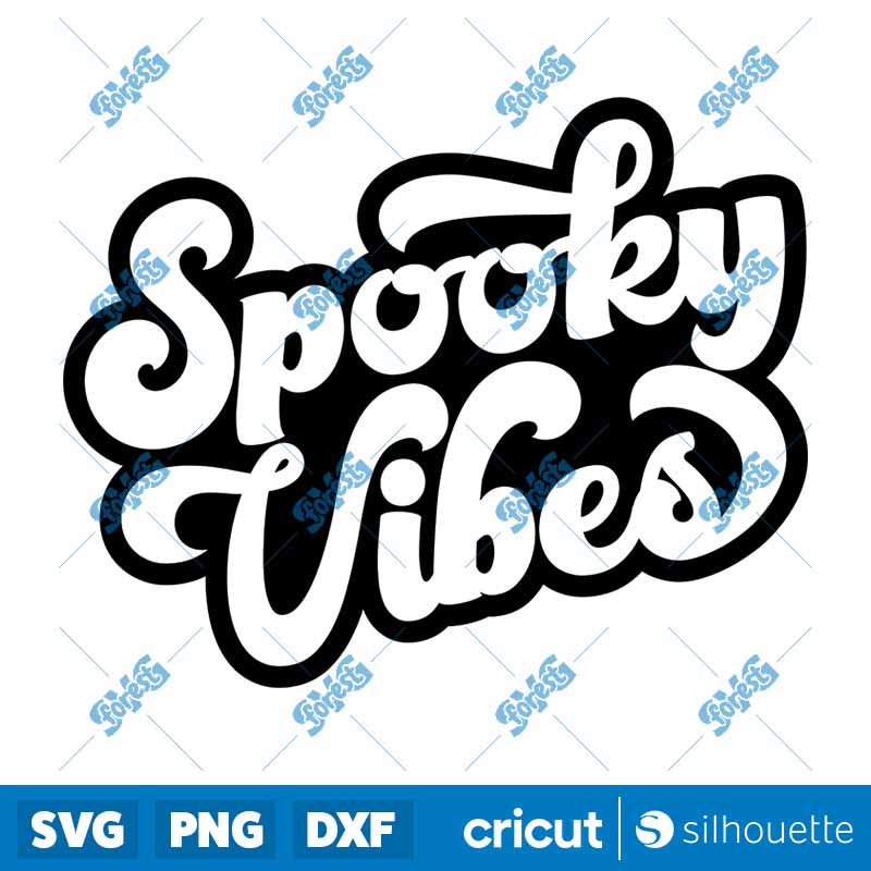 Retro Spooky Vibes SVG