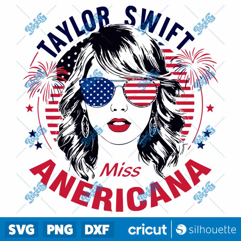 Retro Taylor Swift Miss
Americana SVG