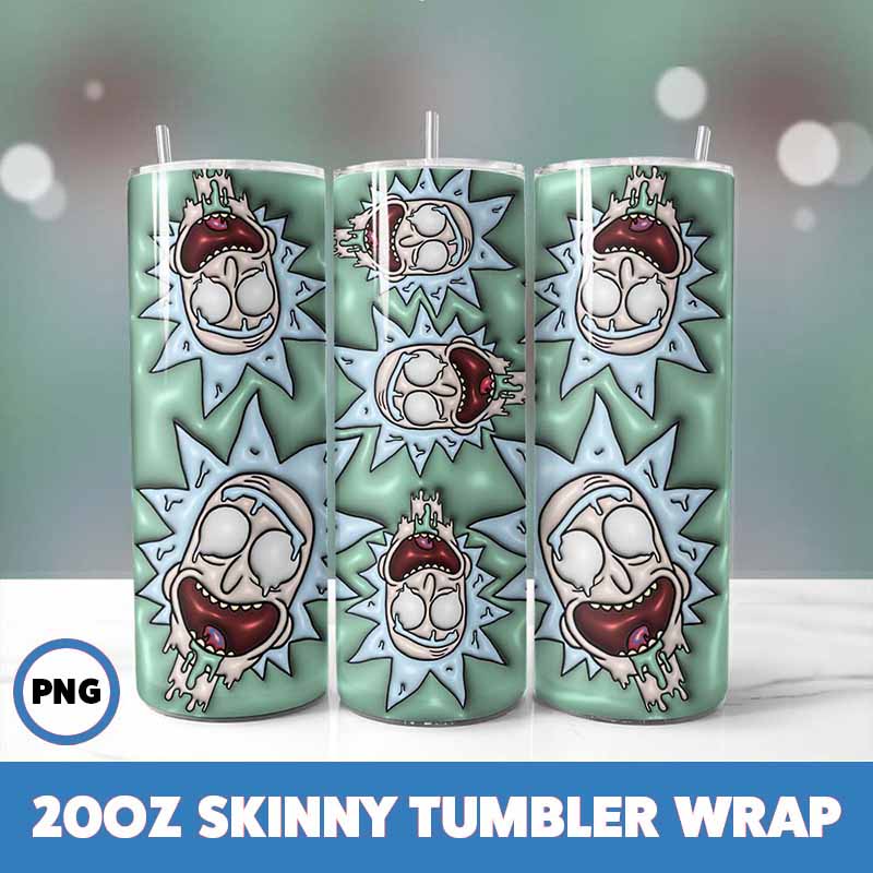 Rick and Morty Tumbler Wrap