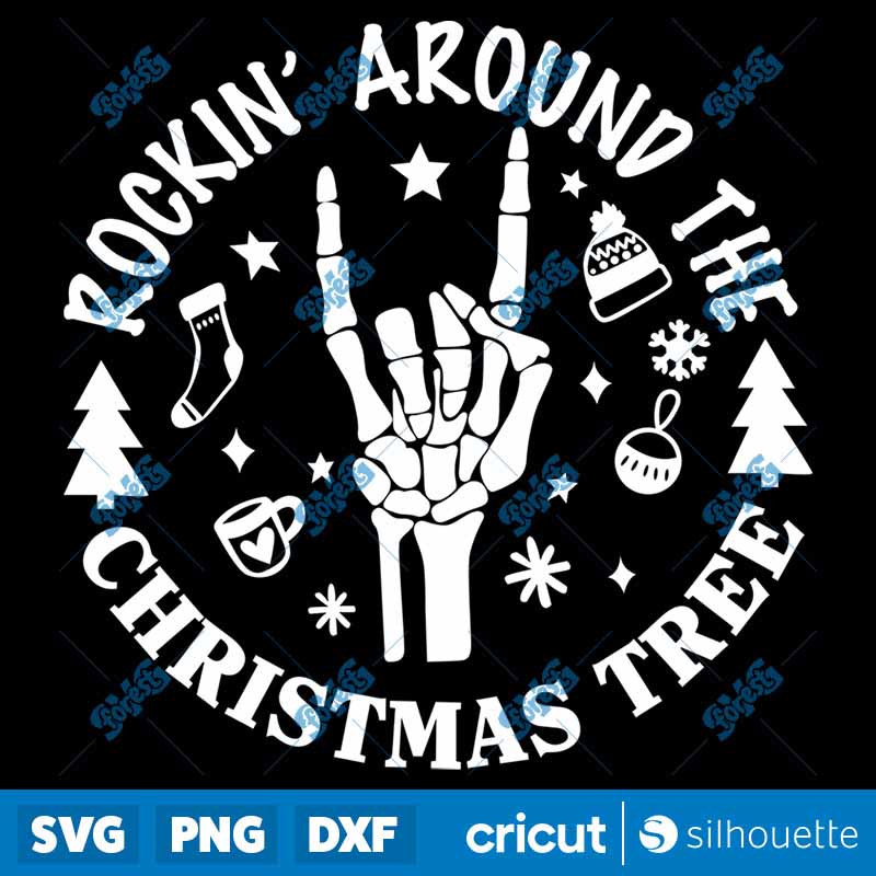 Rockin' Around The Christmas
Tree SVG