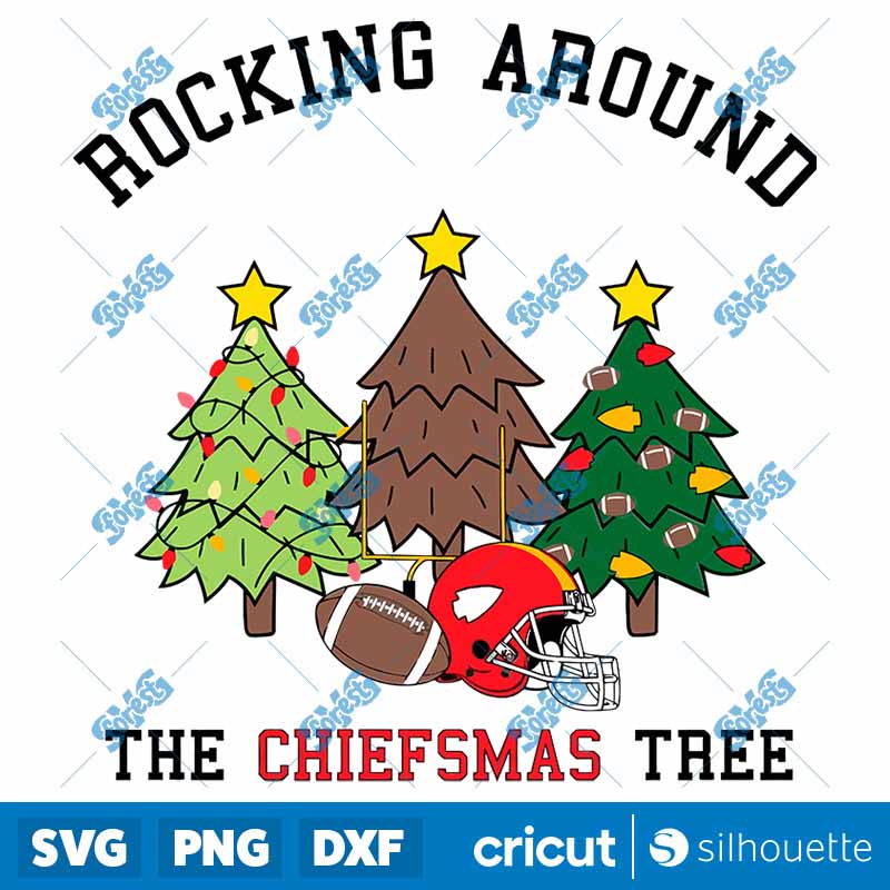 Rocking Around The Chiefsmas
Tree SVG