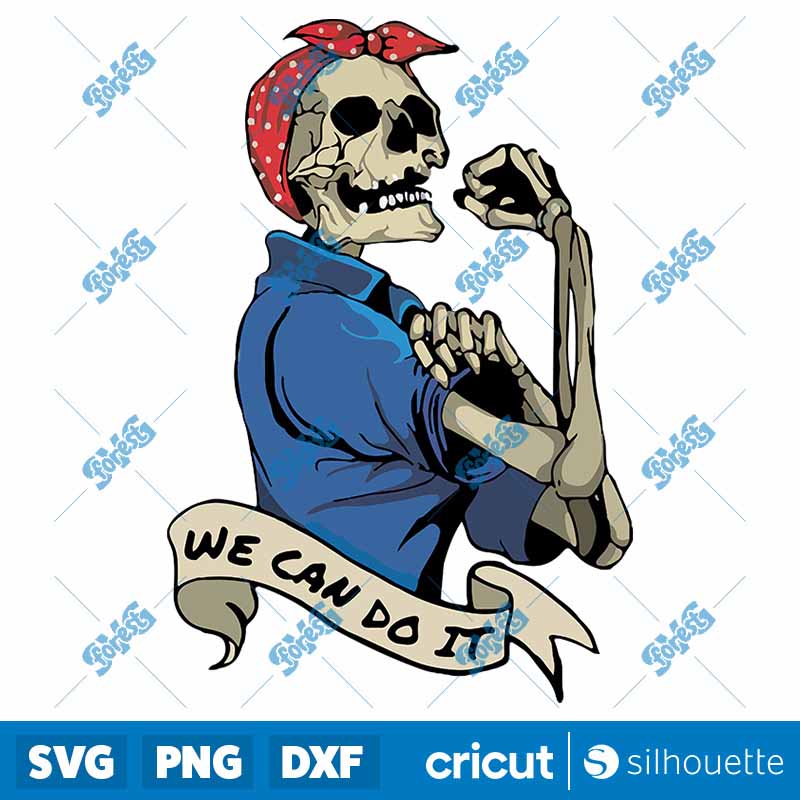 Rosie The Riveter We Can Do It
SVG