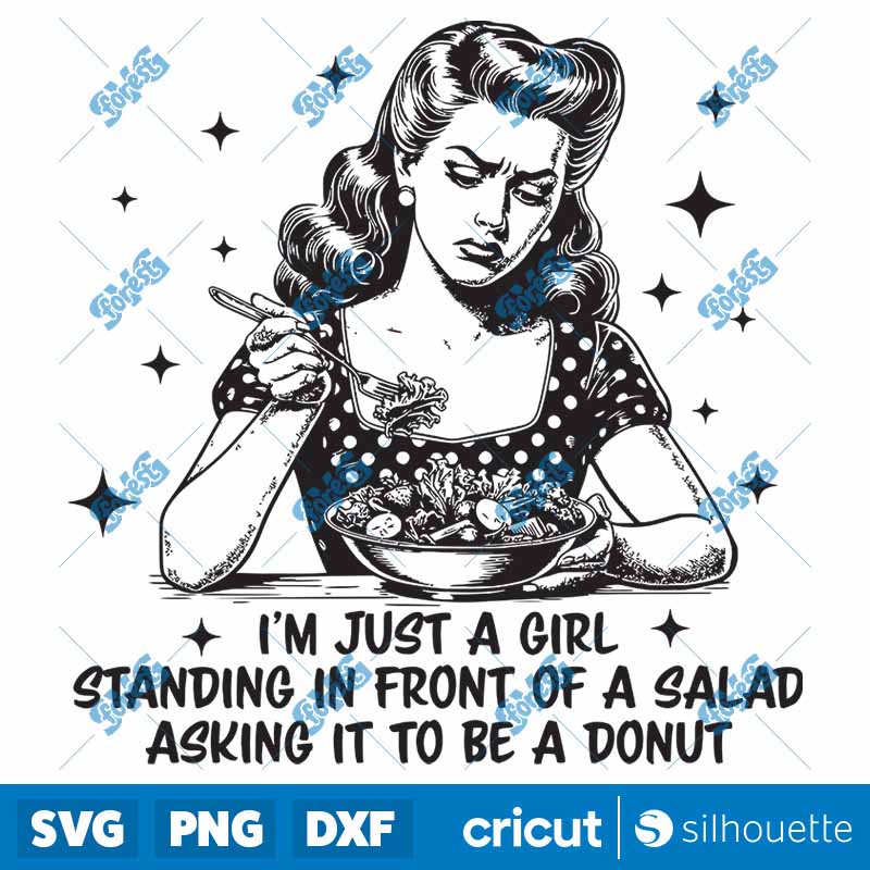 Salad Funny SVG