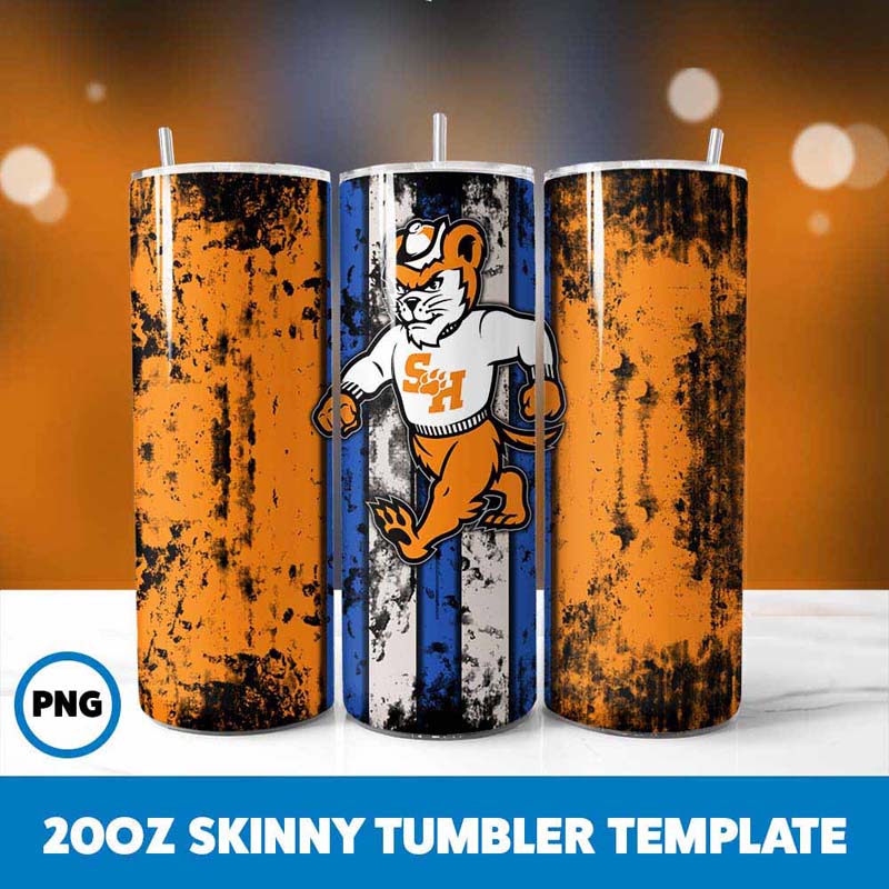 Sam Houston Grunge Tumbler
  Wrap