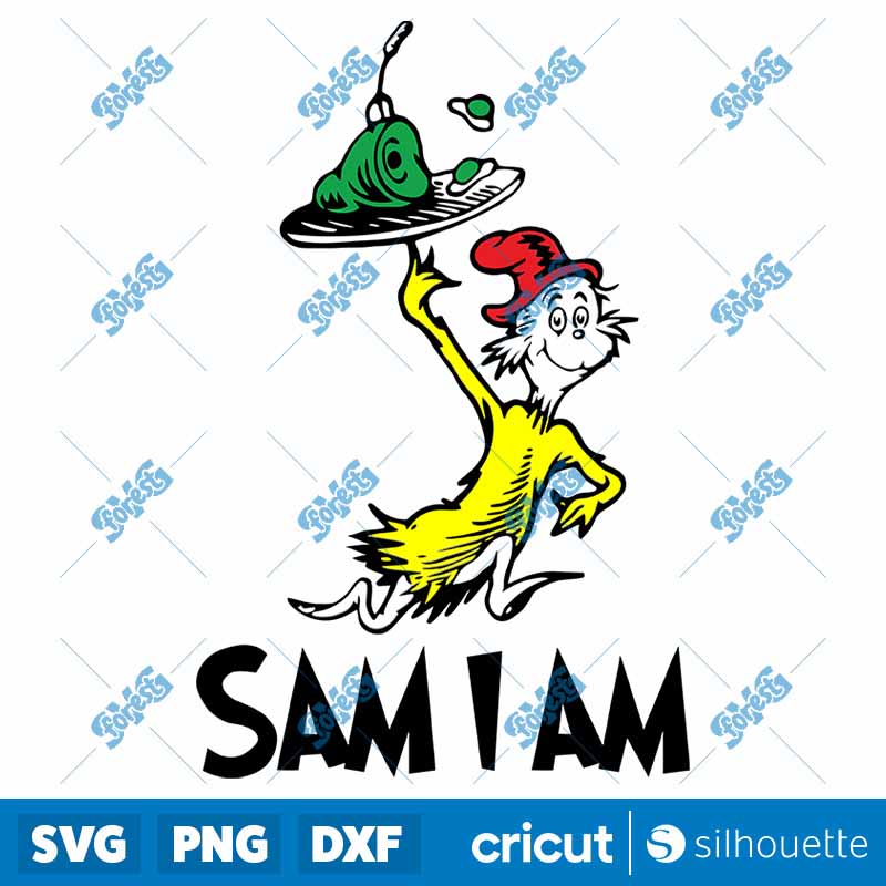 Sam I Am SVG