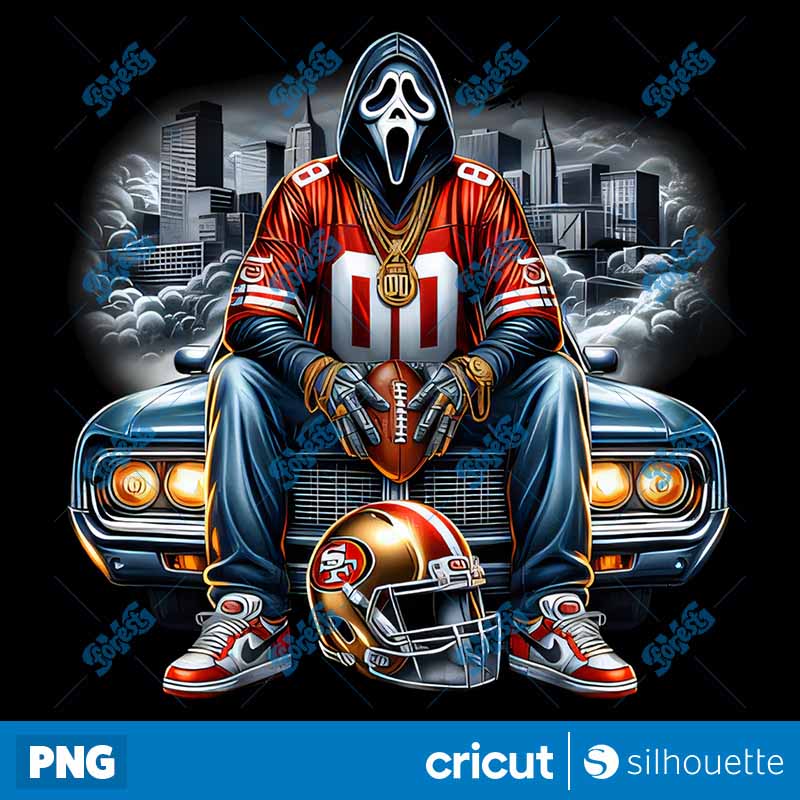 San Francisco 49ers Movie
  Ghost Car NFL PNG