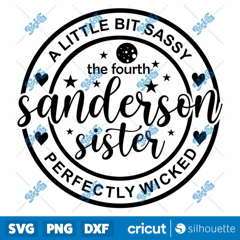 Sanderson Sister Perfectly
  Wicked Halloween SVG