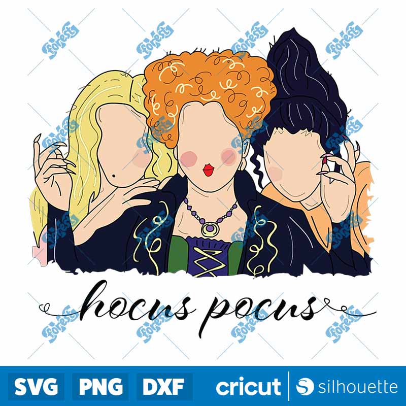 Sanderson Sisters Hocus Pocus
  SVG