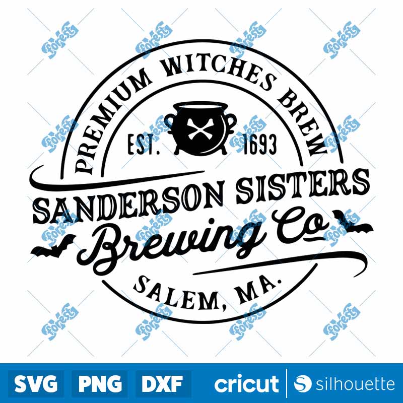 Sanderson Sisters Witches
  Brewing Co SVG