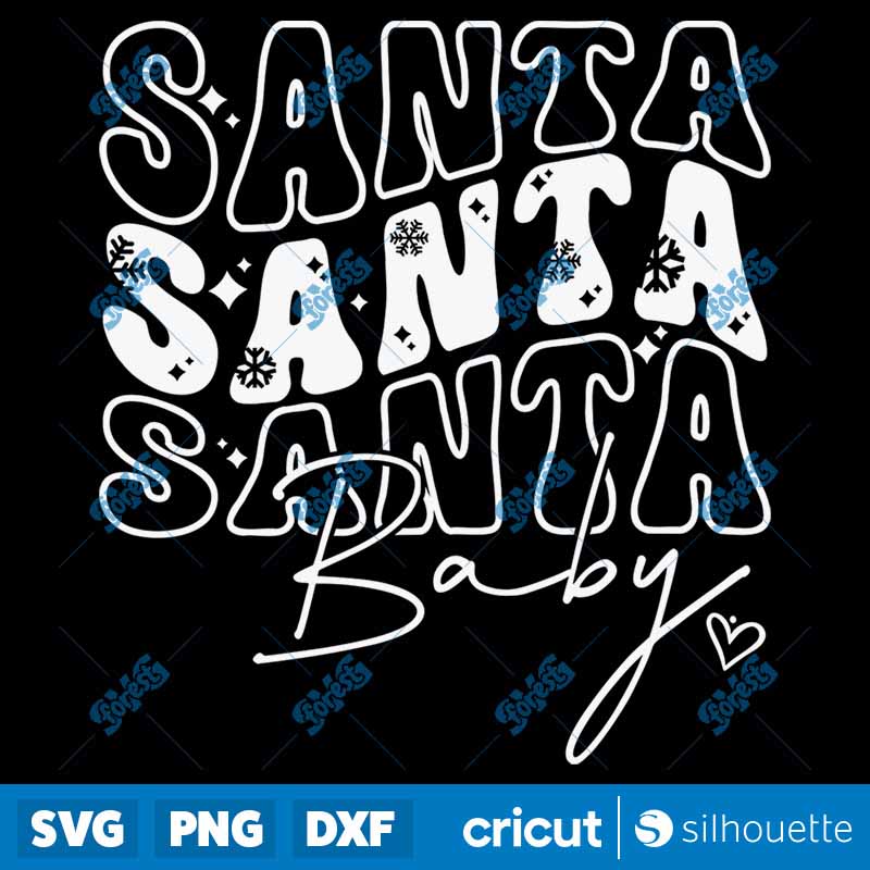 Santa Baby SVG