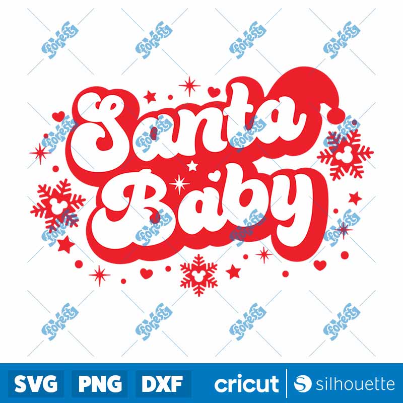 Santa Baby SVG