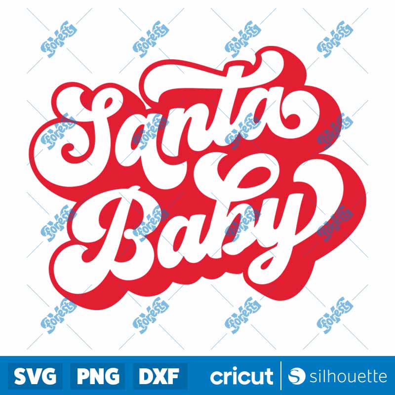 Santa Baby SVG