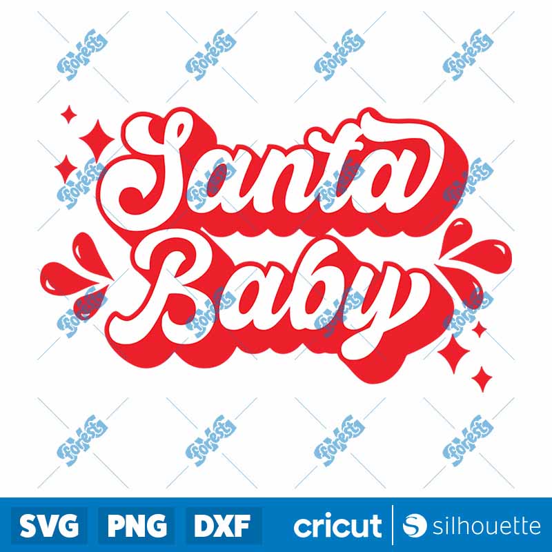 Santa Baby SVG