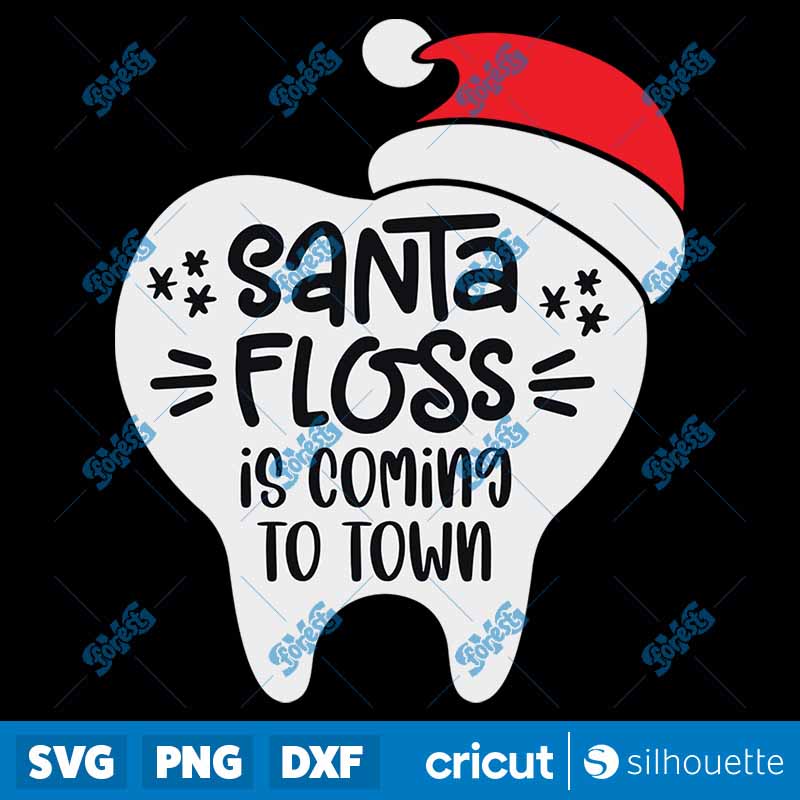 Santa Floss Is Coming To Town
SVG