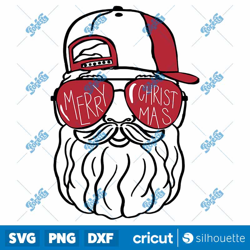 Santa Merry Christmas SVG