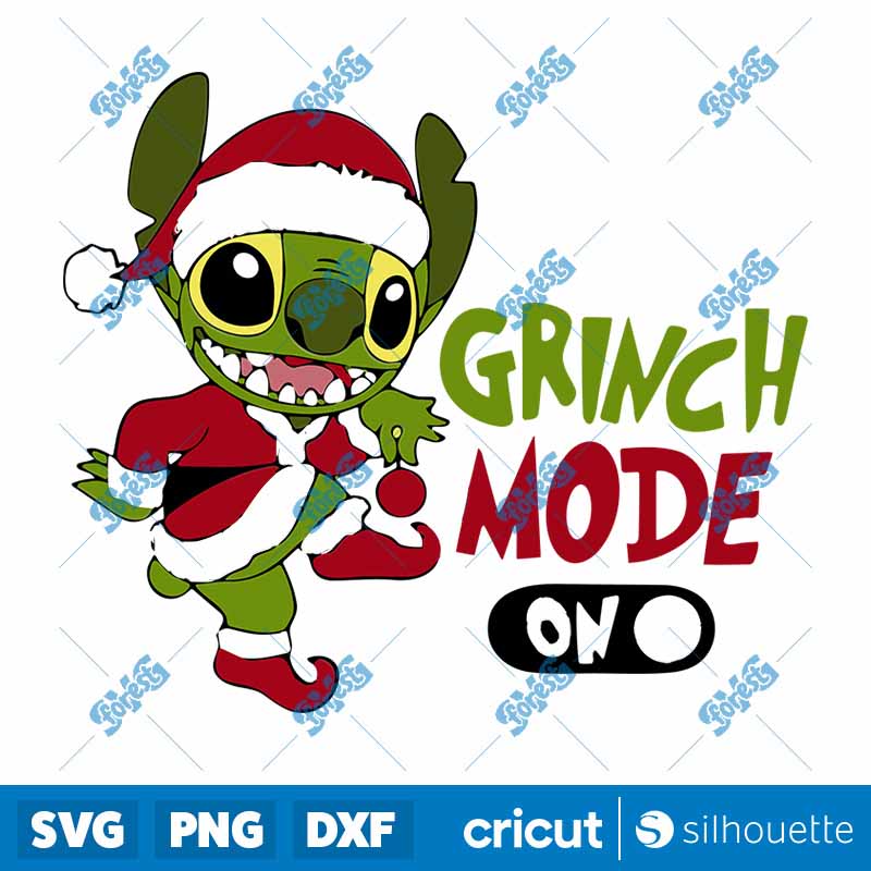 Santa Stitch Christmas Mode On
SVG-PNG