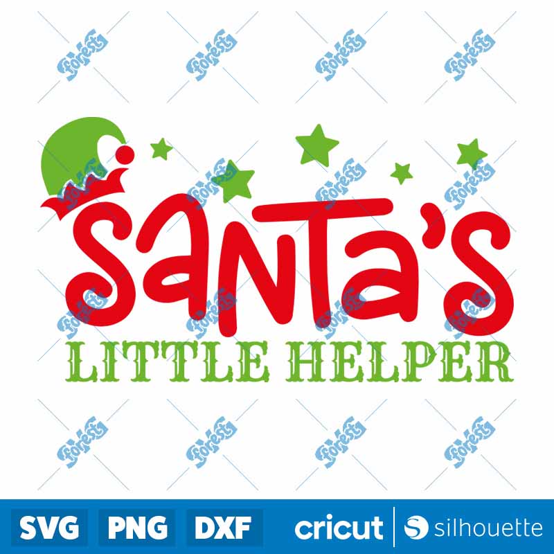 Santa's Little Helper SVG