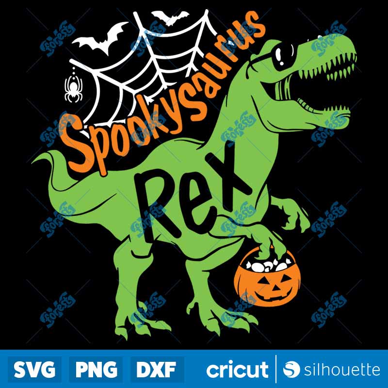 Saurus Spooky Halloween SVG