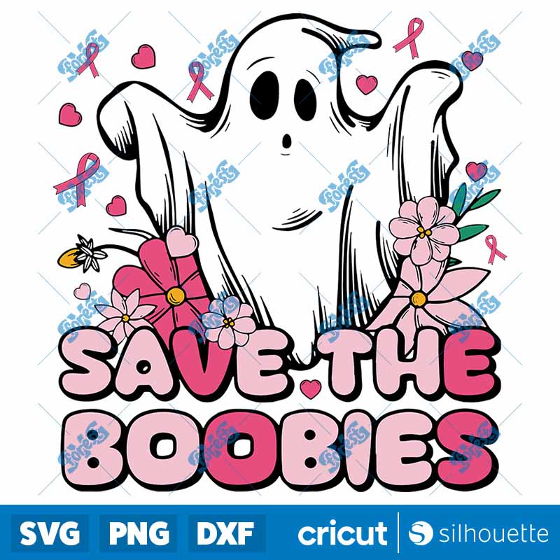 Save The Boobies SVG