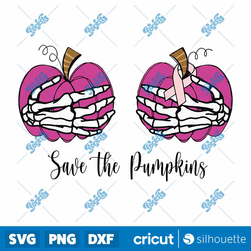 Save The Pumpkins SVG