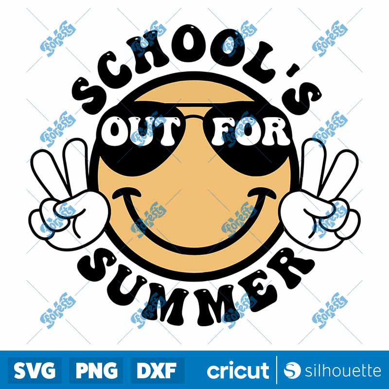 Schools Out For Summer SVG