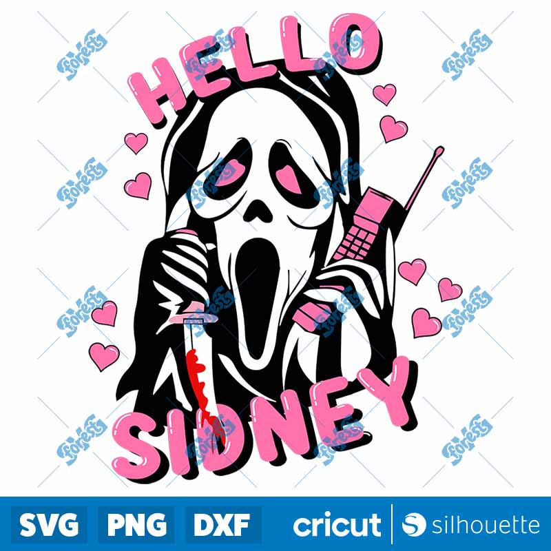 Scream Hello Sidney SVG