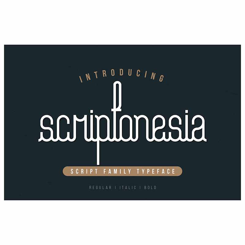 Scriptonesia Font