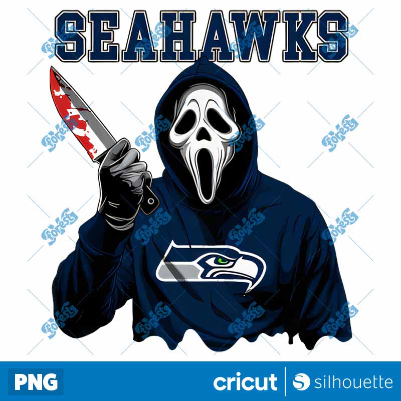 Seattle Seahawks Movie
  Ghostface NFL PNG