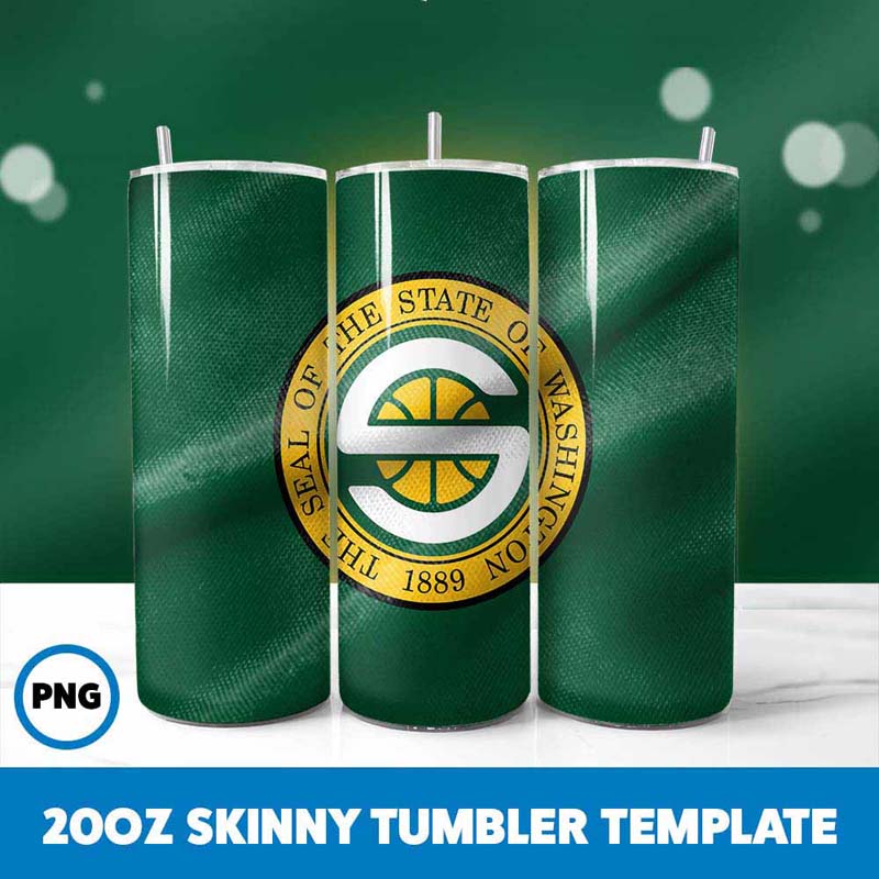 Seattle Supersonics 20oz
  Tumbler Wrap