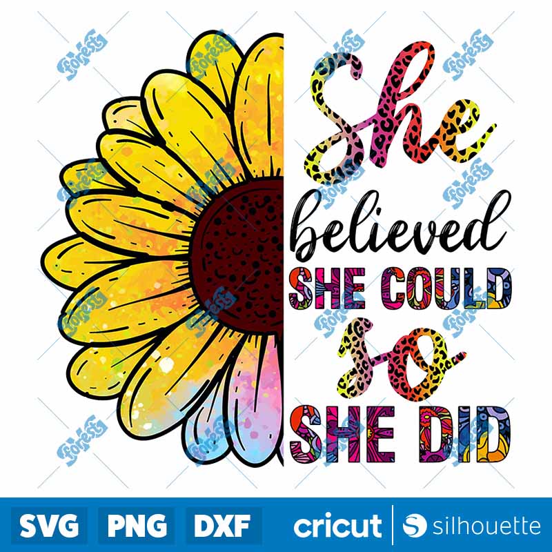 She Believed She Could So She
Did PNG