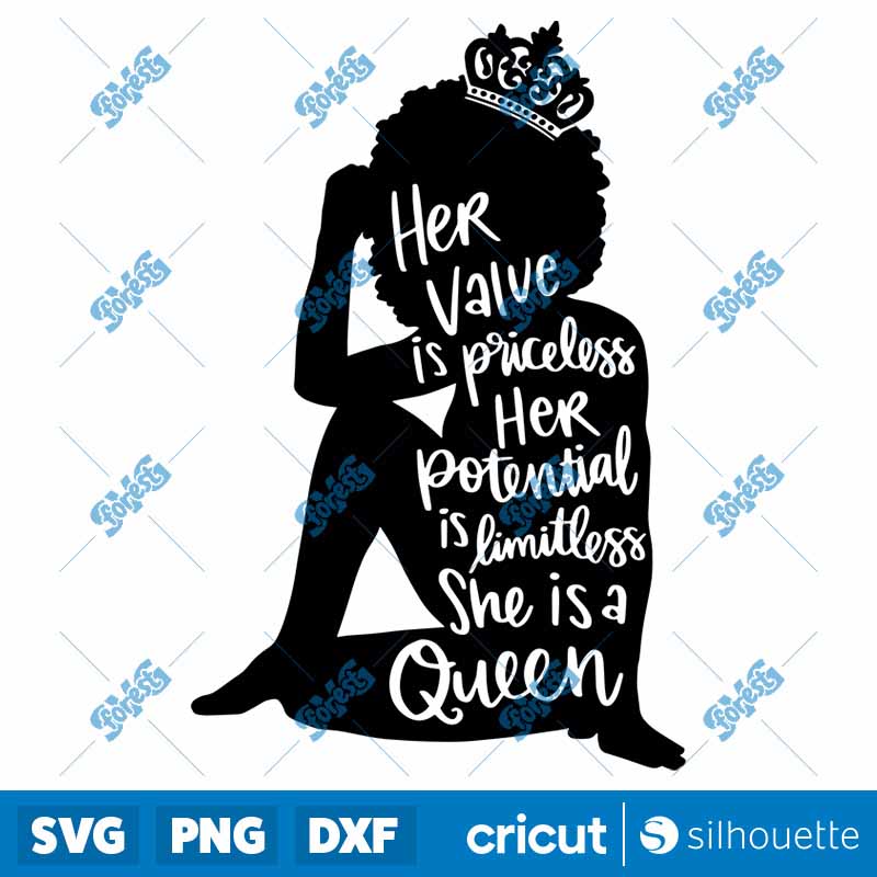 She is a Queen SVG